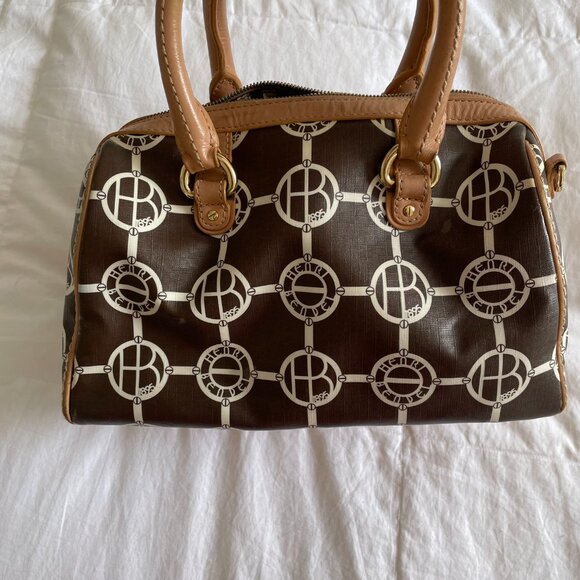 Henri Bendel Large Leather Satchel Bag - Picture 5 of 12